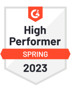 High Performer Spring 2023 Badge