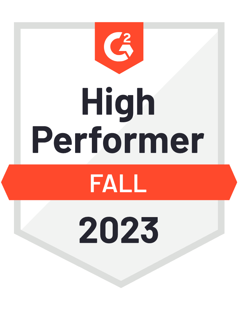 High Performer Fall 2023 Badge