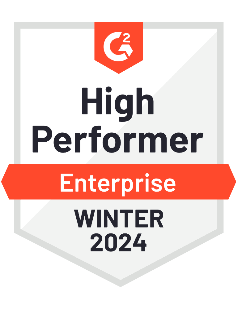 High Performer Enterprise Fall 2024 Badge