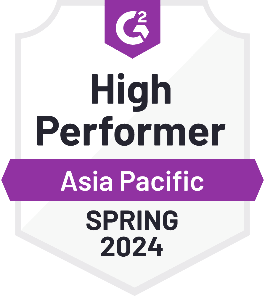 High Performer Asia Pacific Spring 2024 Badge