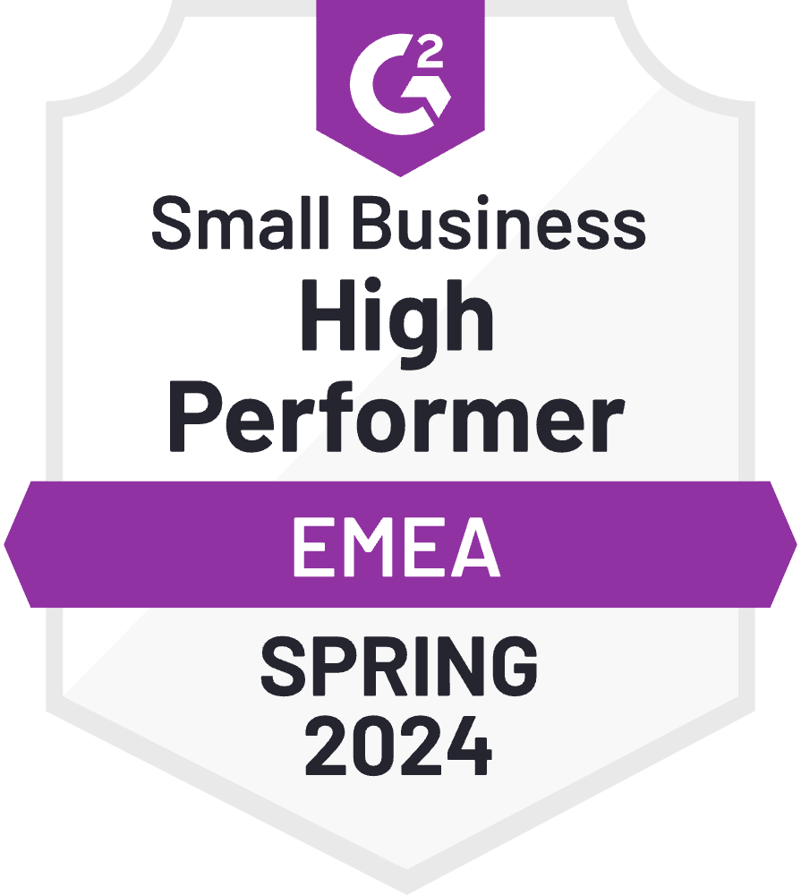 High Performer Small Business Spring 2024 Badge